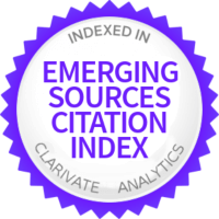 S&P is indexed in ESCI - Emerging Sources Citation Index by Thomson Reuters ESCI - Emerging Sources Citation Index
